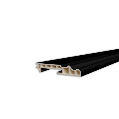 Waterproof Easily Installed 100mm PVC WPC Skirting Board